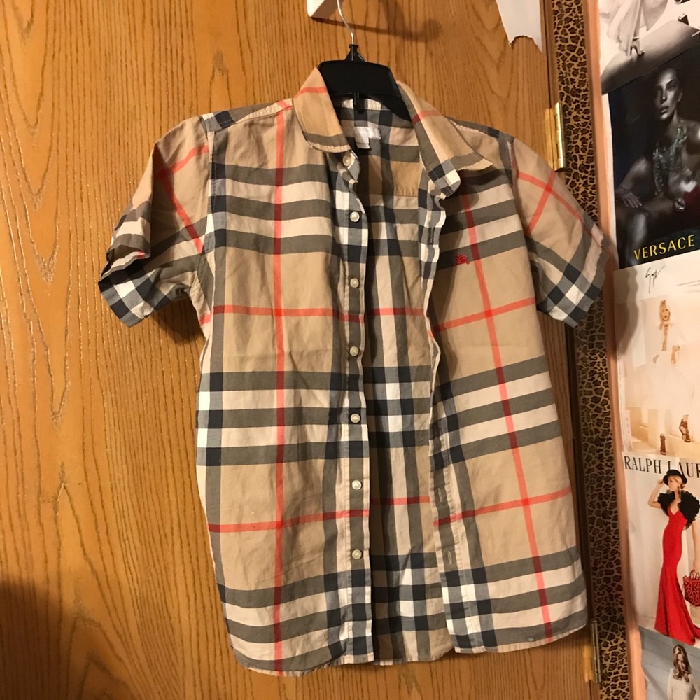 Burberry Boys shirt size 12y